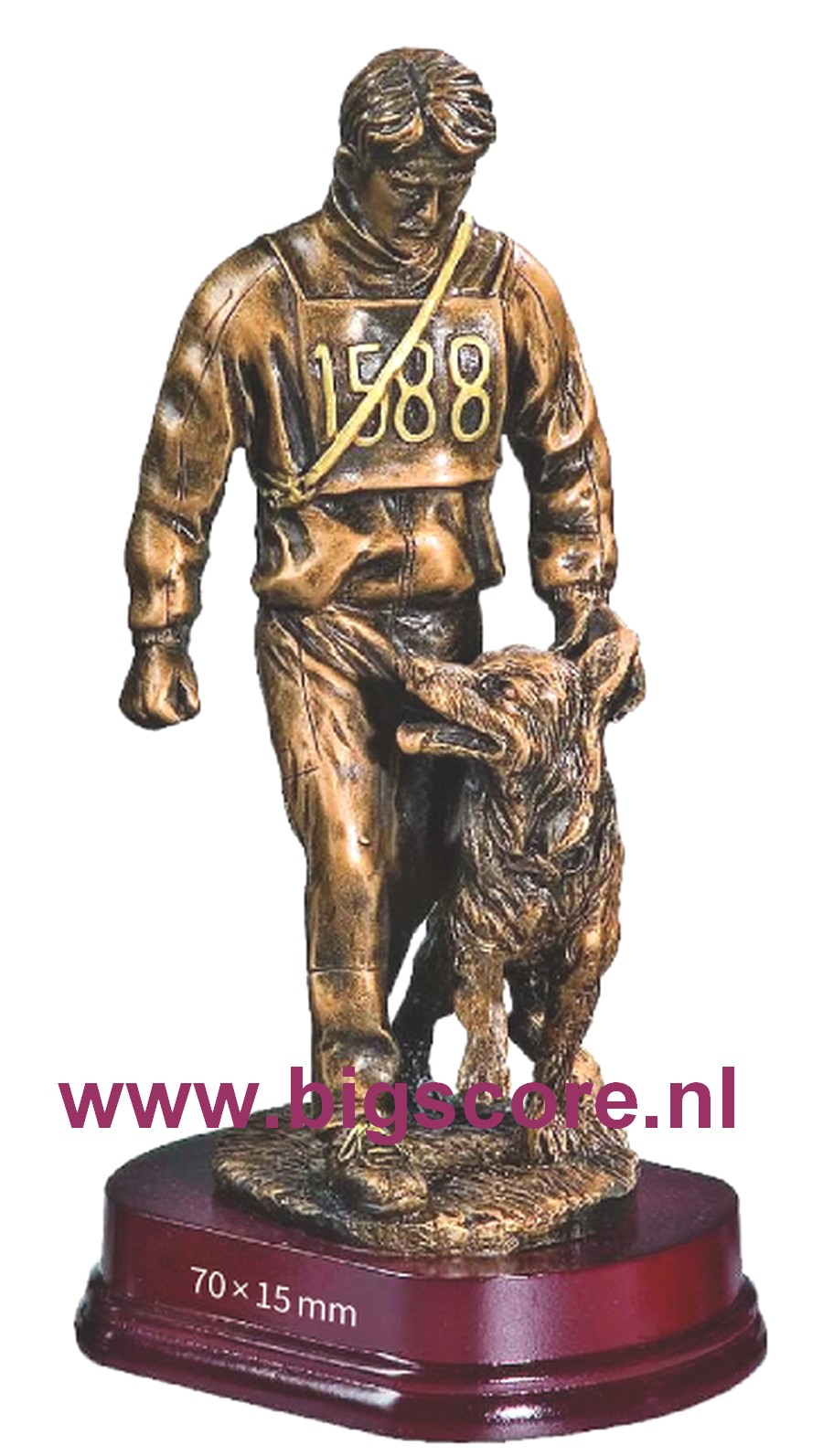 Herdershond met trainer BSST 37311
